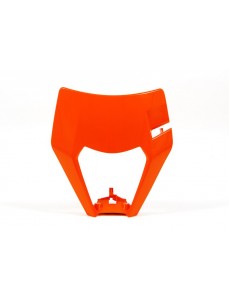 MASCARA DO FAROL RTECH KTM EXC / EXC-F 2017 - 2018 LARANJA